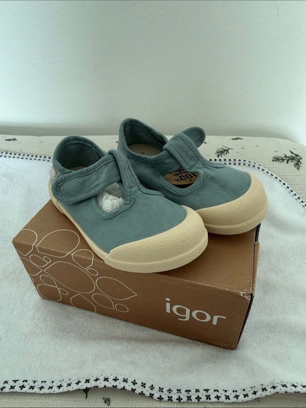 Igor - Boy's and Girl's Lona Pepito Shoes, Oceano